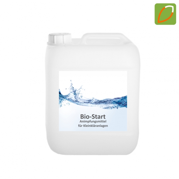 Bio-Start Animpfungsmittel für Kleinkläranlagen, Ausfaulgruben, Kläranlagen